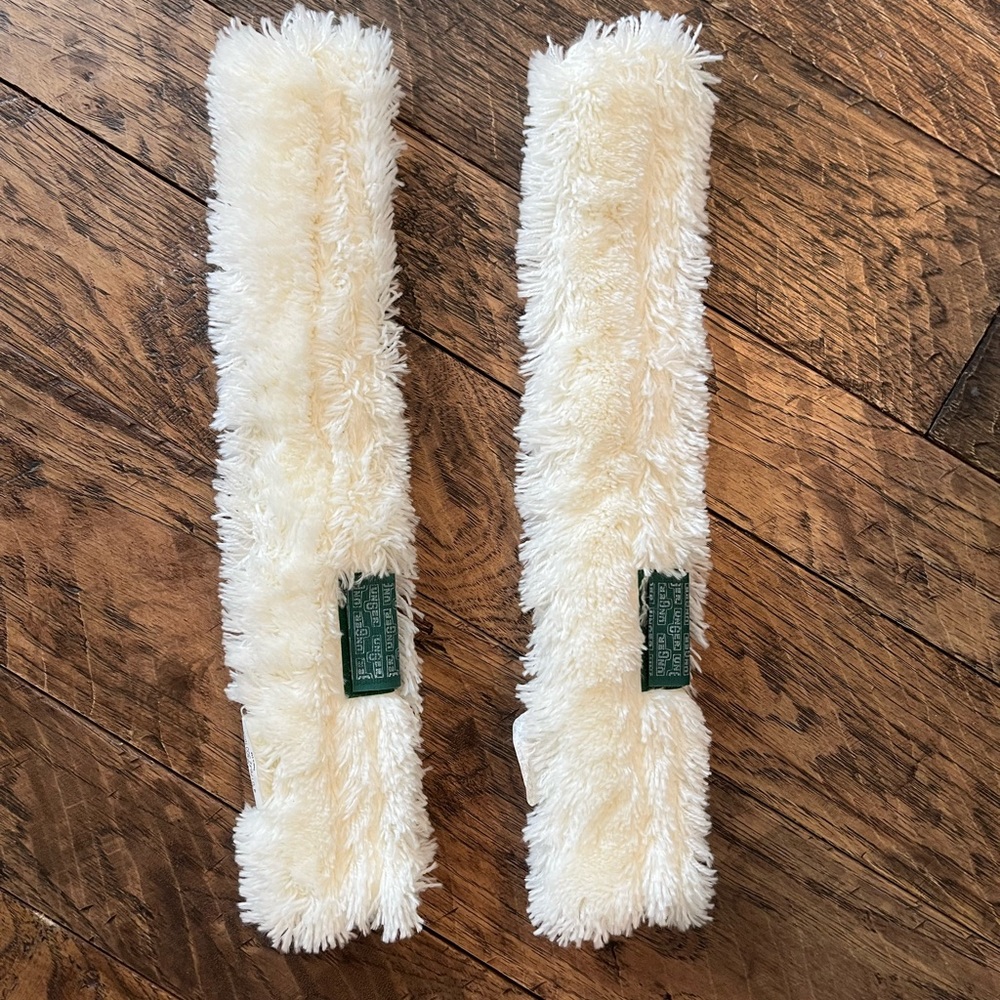 Set of 2 Unger Original StripWasher Replacement Sleeves for Squeegee White 14”